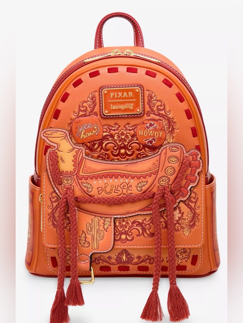 Loungefly Disney Pixar Toy Story Bullseye Saddle Mini Backpack SOLD OUT - Picture 2 of 4